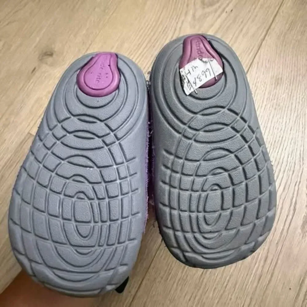 Stride Rite SM Sophie Purple Baby Shoes size 4c